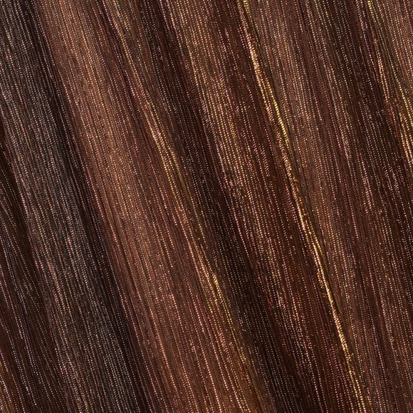 Lulus - Make Your Acquaintance Gold Metallic Dress - Picture 4 of 4